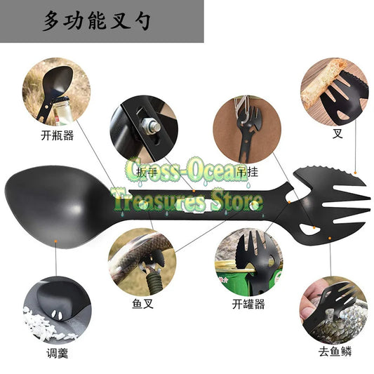 Multifunctional survival tool set Outdoor supplies Camping travel equipment