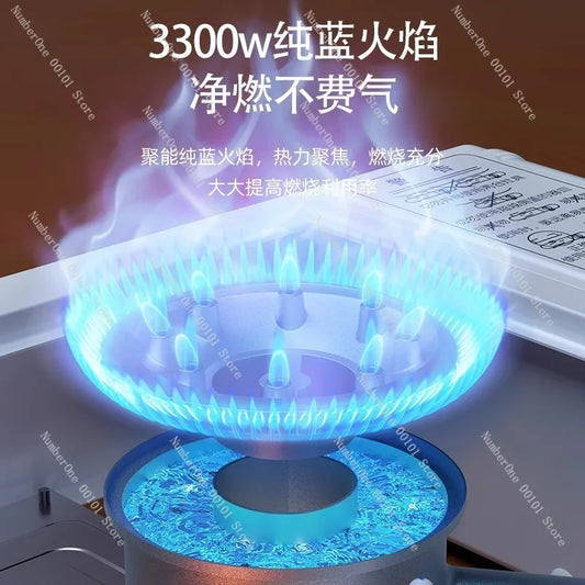 Magnetic Portable Gas Stove, Outdoor Cooking Stove Set with Gas Tank, Cooking Utensils, Gas Stove for Camping and Hiking Meals