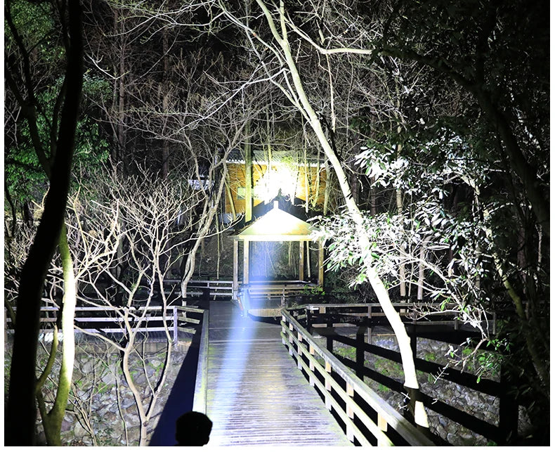 Most Powerful 7 LED Headlamp 18650 Rechargeable Headlight Waterproof Head Lamp Super Bright Head Flashlight