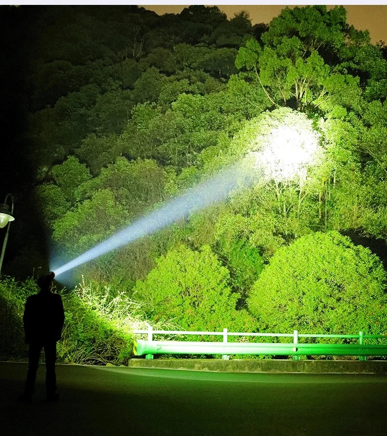 Most Powerful 7 LED Headlamp 18650 Rechargeable Headlight Waterproof Head Lamp Super Bright Head Flashlight