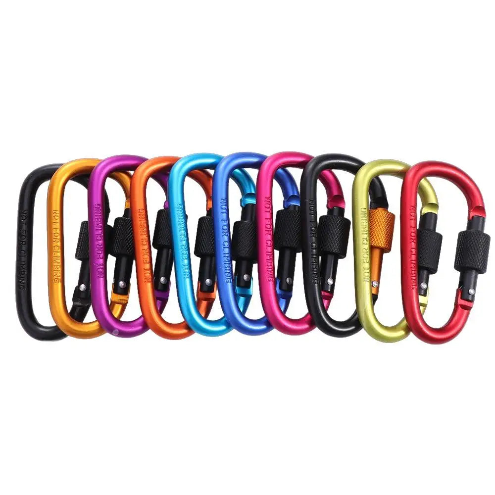 Buckle Mountaine Carabiner Camping Karabiners Carabiner Water Cup Buckle Carabiner Clip Fishing Carbin Buckle Tourist Hooks
