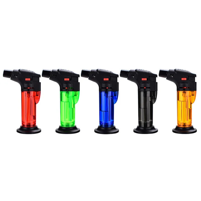 8-pack Torch Lighters,Windproof Lighters,Butane Gas Lighters Smoke Accessories,Outdoor Grilling Tools Kitchen Tools 2025 New
