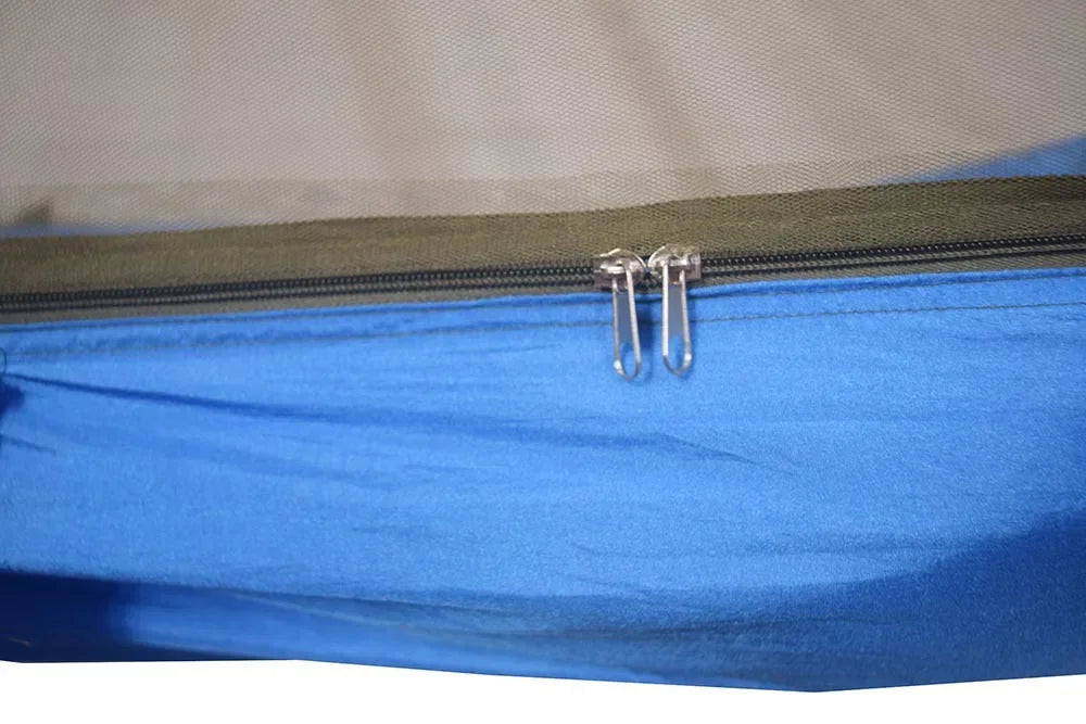 Camping Hammocks Mosquito Net Pop-Up Light Portable Outdoor Parachute Hammocks Swing Sleeping Hammock Camping Stuff Hanging Beds