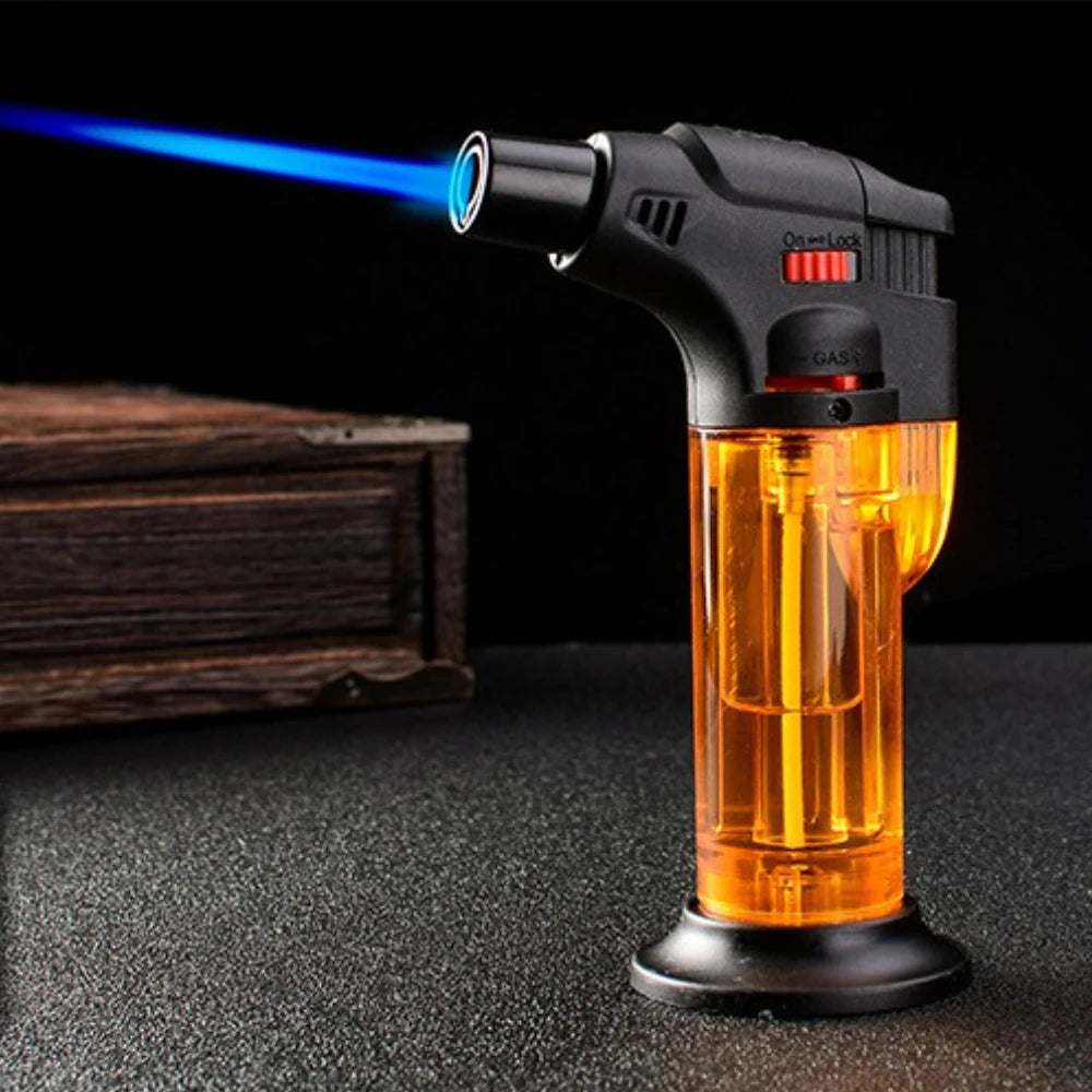 8-pack Torch Lighters,Windproof Lighters,Butane Gas Lighters Smoke Accessories,Outdoor Grilling Tools Kitchen Tools 2025 New