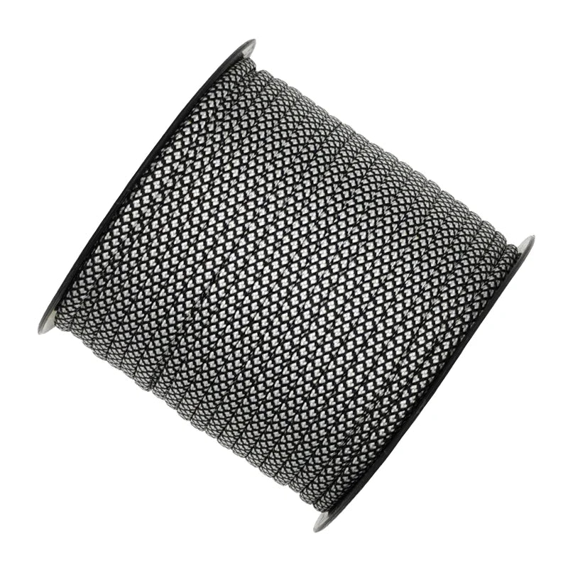 550 Military 50M/100M 7-Core Paracord Rope 4mm Outdoor Polyester Parachute Cord Camping Survival Umbrella Tent Bundle