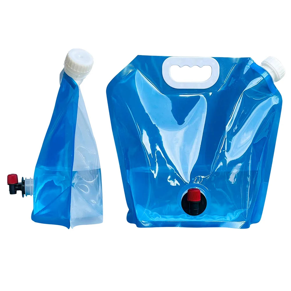 5/10/20L Outdoor Camping Travel Folding Bucket Camper Tourism Large Water Storage Container Foldable Water Bags Water Canister