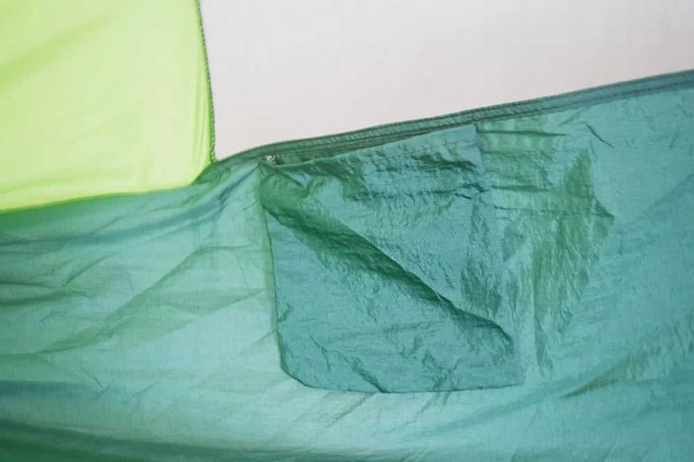 Camping Hammocks Mosquito Net Pop-Up Light Portable Outdoor Parachute Hammocks Swing Sleeping Hammock Camping Stuff Hanging Beds