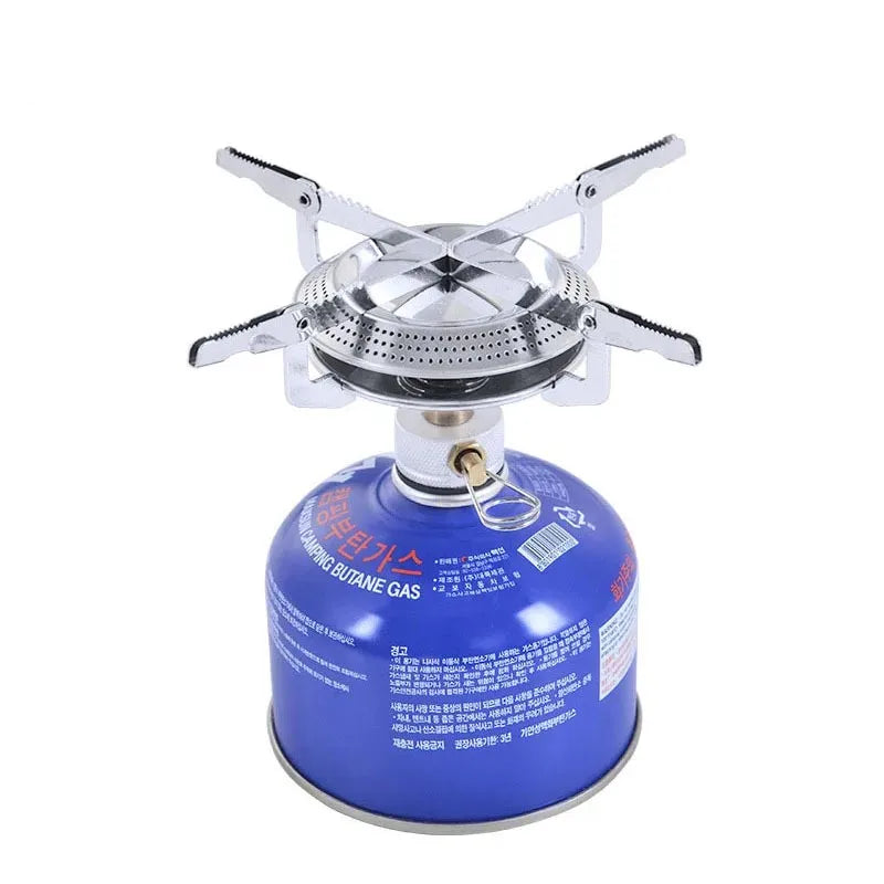 Windproof Portable Camping Gas Stove – Foldable & Powerful