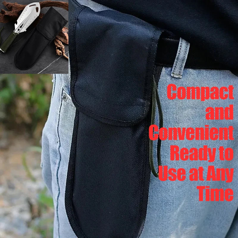 Multi-Functional Special Steel Mini Hand Shovel – Military Shovel for Outdoor, Gardening, Camping, Fishing & Exploration