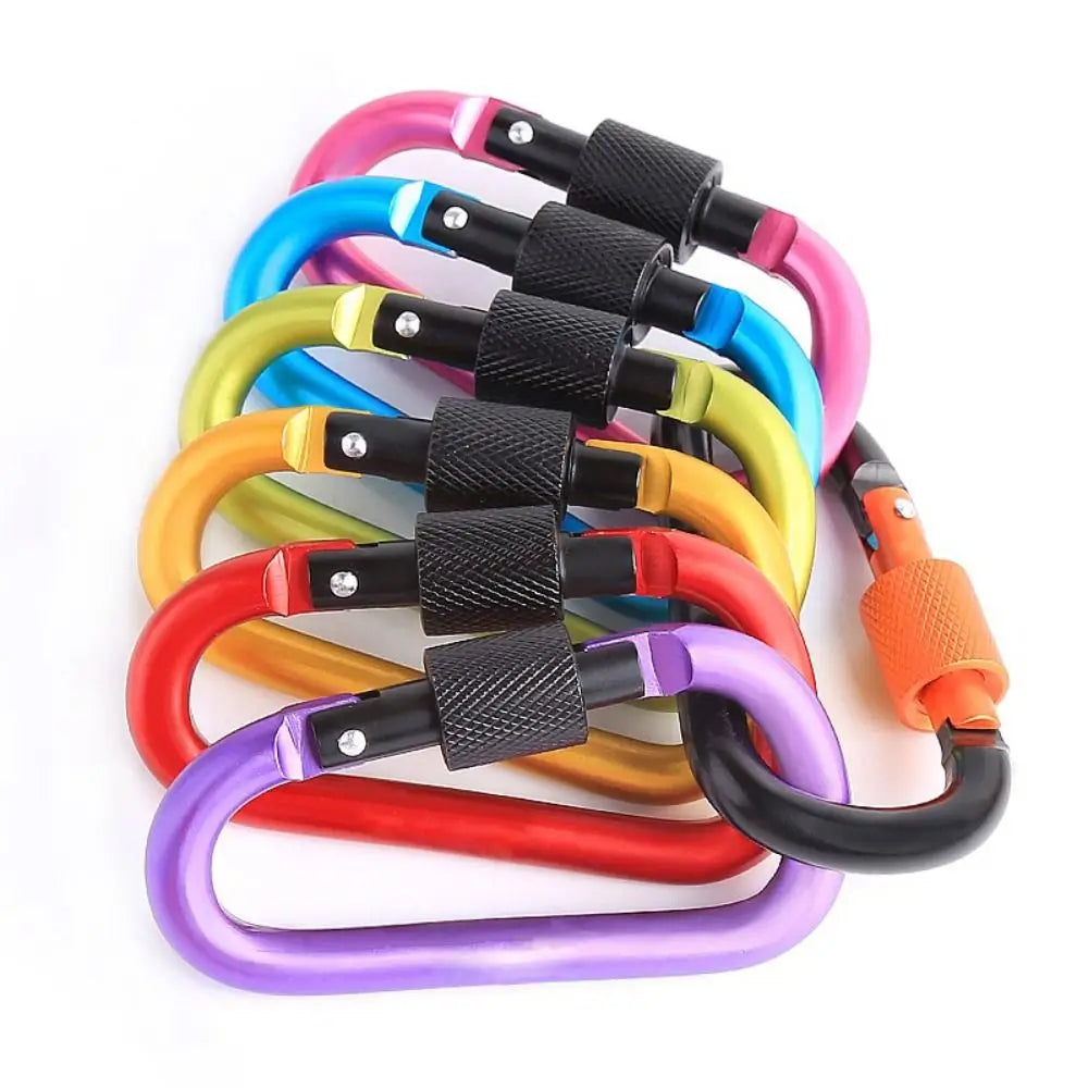 Buckle Mountaine Carabiner Camping Karabiners Carabiner Water Cup Buckle Carabiner Clip Fishing Carbin Buckle Tourist Hooks