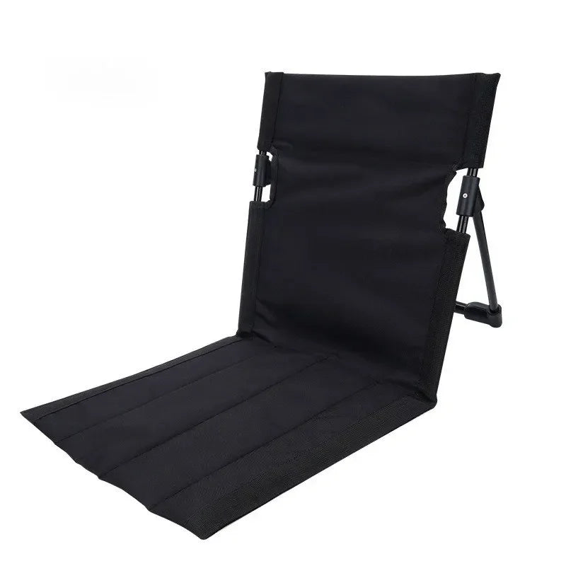 1PC Foldable Camping Chair Outdoor Garden Park Single Lazy Chair Backrest Cushion Picnic Camping Folding Back Chair Beach Chairs