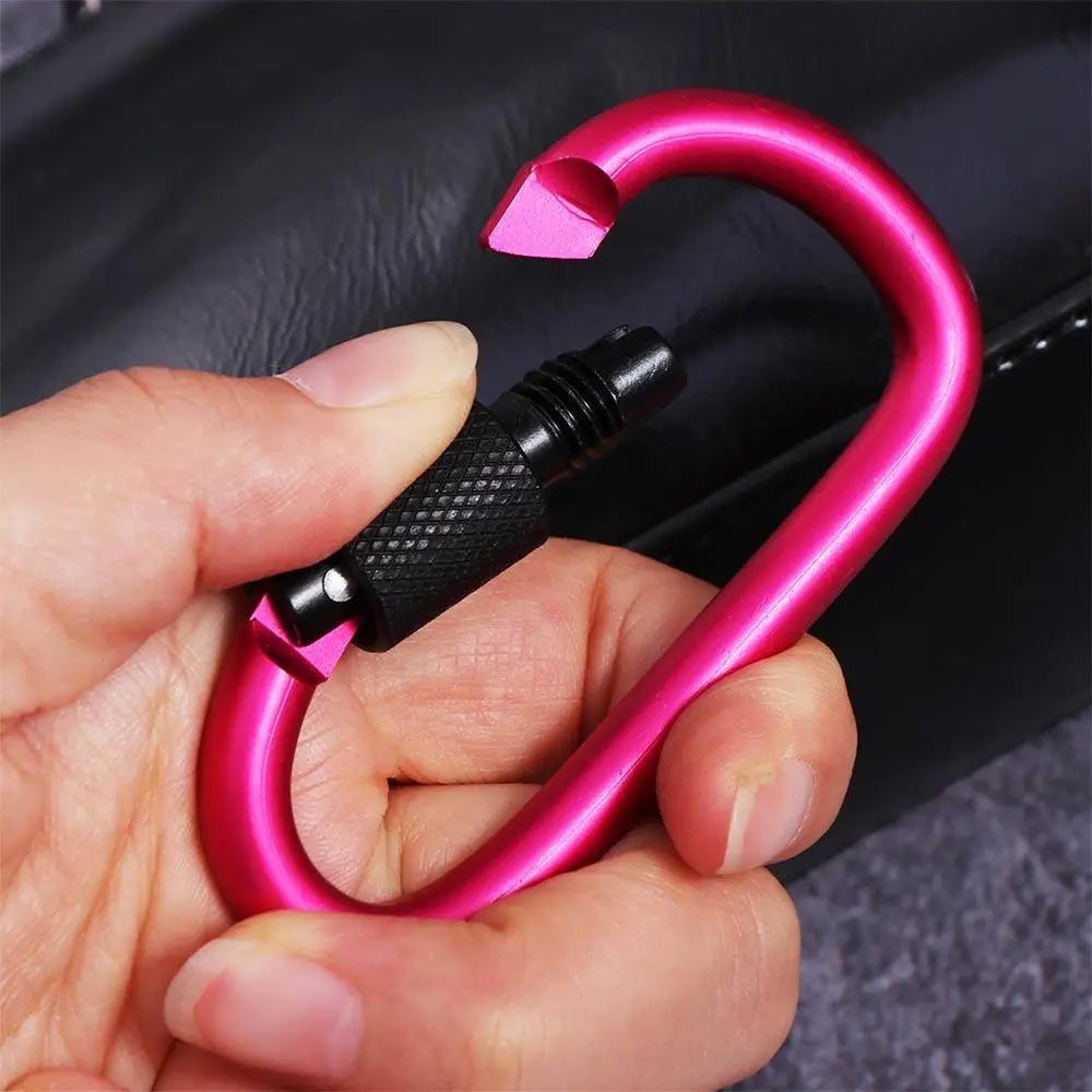 Buckle Mountaine Carabiner Camping Karabiners Carabiner Water Cup Buckle Carabiner Clip Fishing Carbin Buckle Tourist Hooks