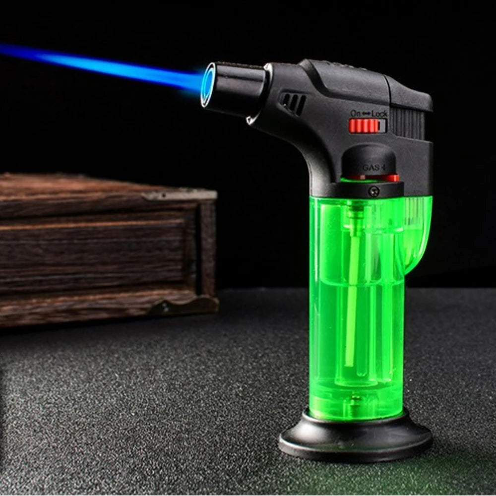 8-pack Torch Lighters,Windproof Lighters,Butane Gas Lighters Smoke Accessories,Outdoor Grilling Tools Kitchen Tools 2025 New