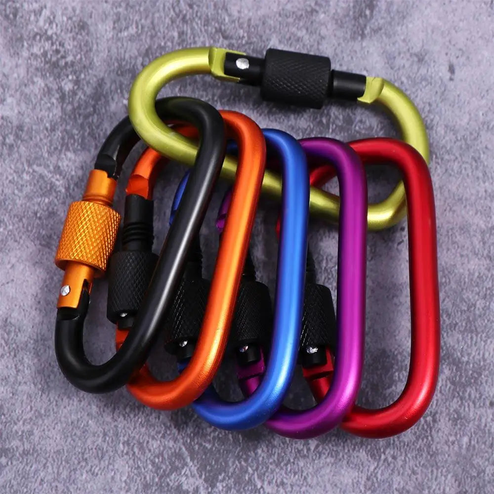Buckle Mountaine Carabiner Camping Karabiners Carabiner Water Cup Buckle Carabiner Clip Fishing Carbin Buckle Tourist Hooks