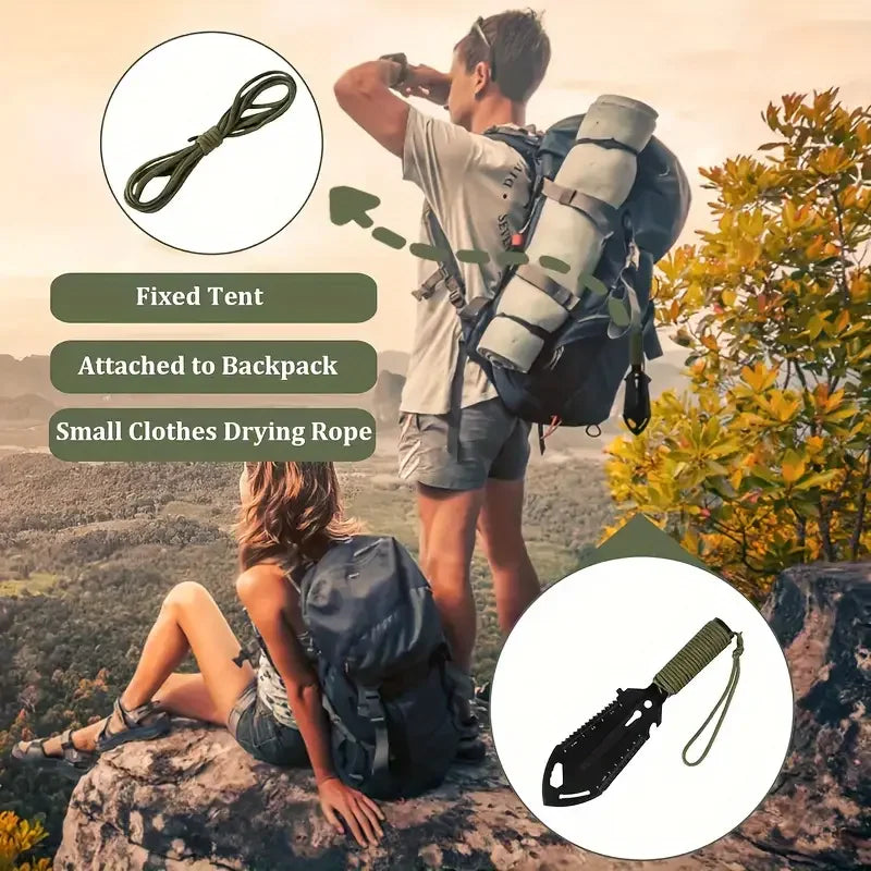 Multi-Functional Special Steel Mini Hand Shovel – Military Shovel for Outdoor, Gardening, Camping, Fishing & Exploration