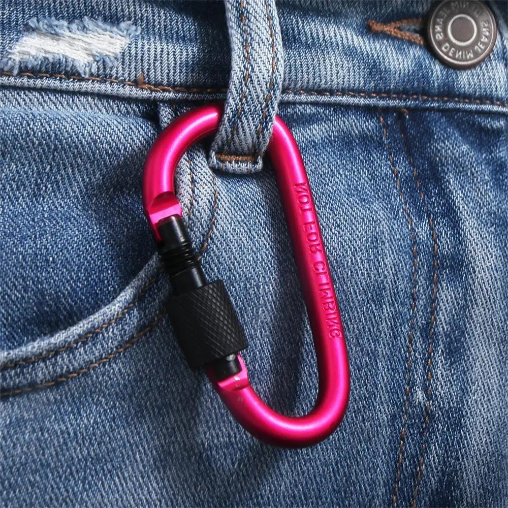 Buckle Mountaine Carabiner Camping Karabiners Carabiner Water Cup Buckle Carabiner Clip Fishing Carbin Buckle Tourist Hooks