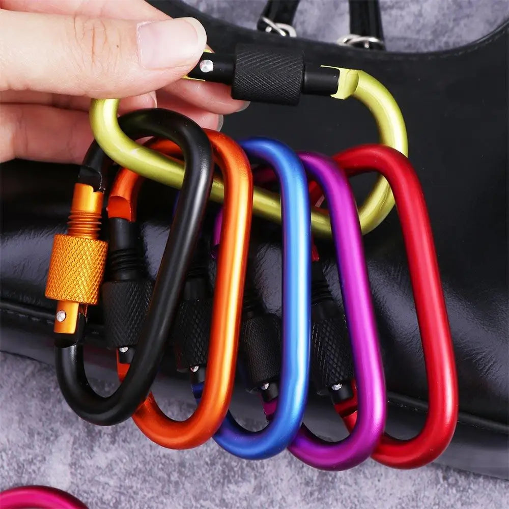 Buckle Mountaine Carabiner Camping Karabiners Carabiner Water Cup Buckle Carabiner Clip Fishing Carbin Buckle Tourist Hooks
