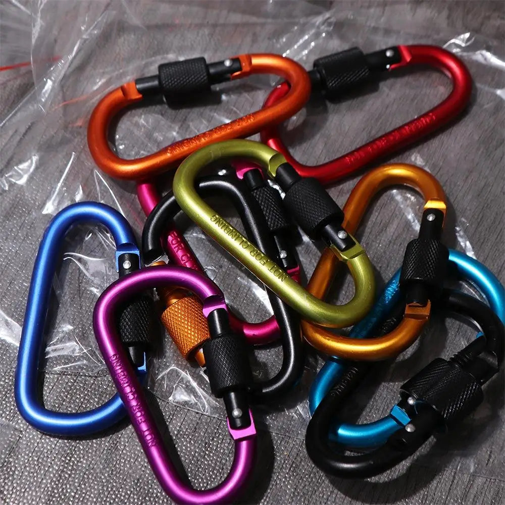 Buckle Mountaine Carabiner Camping Karabiners Carabiner Water Cup Buckle Carabiner Clip Fishing Carbin Buckle Tourist Hooks