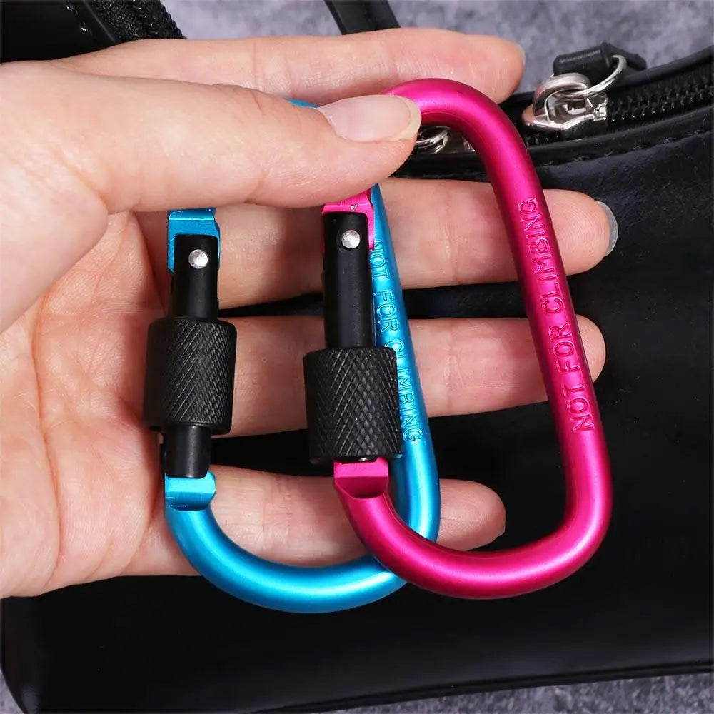 Buckle Mountaine Carabiner Camping Karabiners Carabiner Water Cup Buckle Carabiner Clip Fishing Carbin Buckle Tourist Hooks