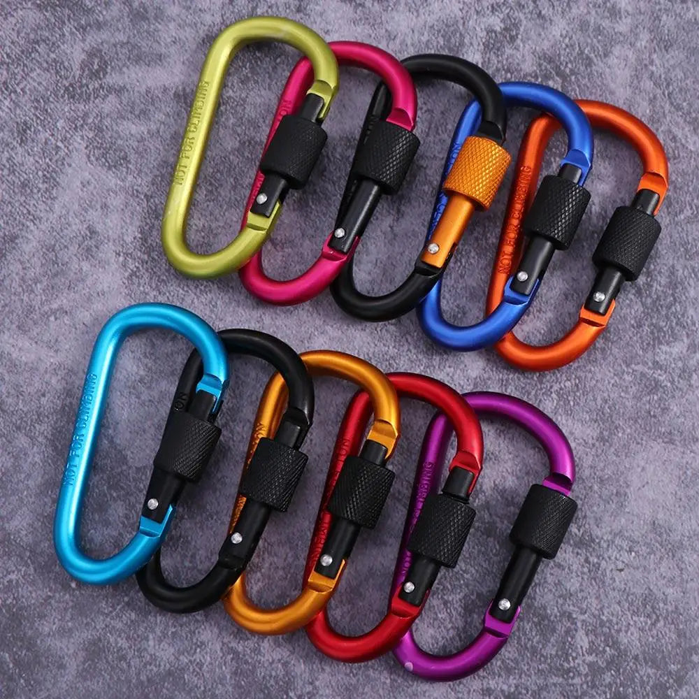 Buckle Mountaine Carabiner Camping Karabiners Carabiner Water Cup Buckle Carabiner Clip Fishing Carbin Buckle Tourist Hooks