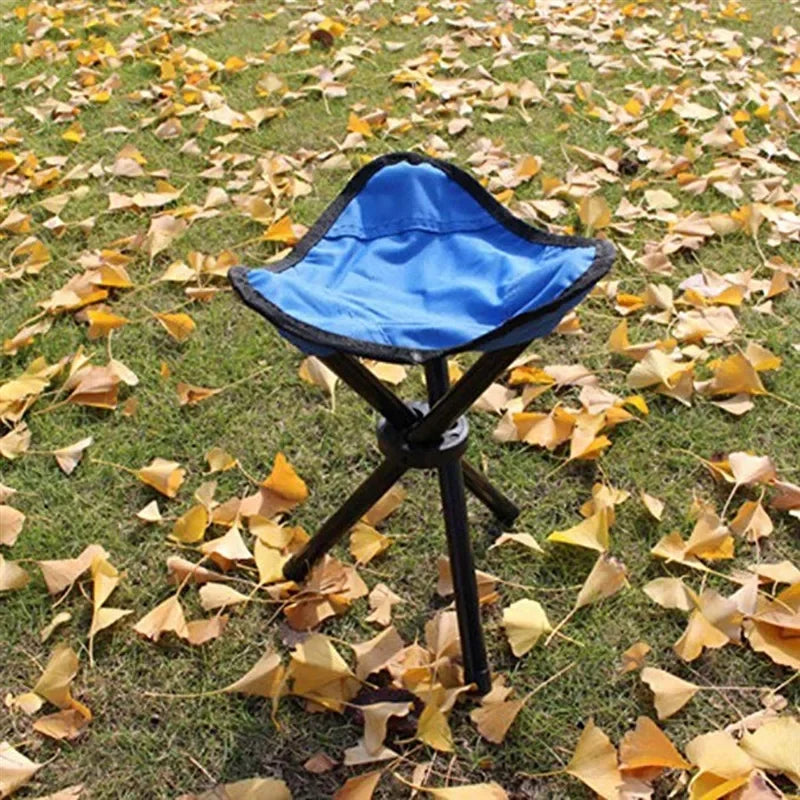 Beach Chairs Outdoor Multi Function Portable Folding Stool Triangle Lightweight Ultralight Camping Fishing Slacker Chair